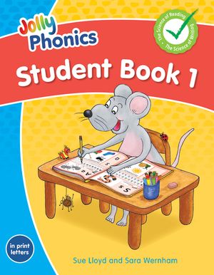 Jolly Phonics Student Book 1: In Print Letters (American English Edition) image number 0
