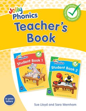 Jolly Phonics Teacher's Book: In Print Letters (American English Edition) image number 0