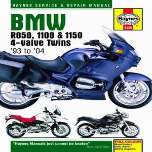 Haynes BMW R850, 1100 & 1150 4-Valve Twins '93 to '06 image number 0