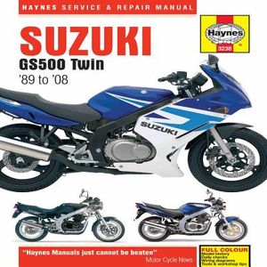 Suzuki GS500 Twin 1989-2008 Service and Repair Manual image number 0