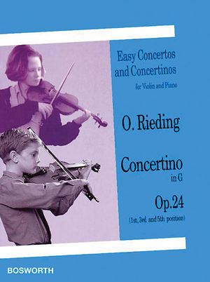 Concertino in G, Op. 24: Easy Concertos and Concertinos Series for Violin and Piano image number 0
