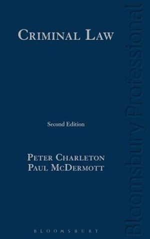 Criminal Law: Second Edition image number 0