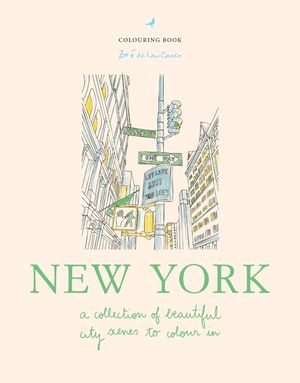 Zo&eacute; de Las Cases New York: A Collection of Beautiful City Scenes to Colour in image number 0