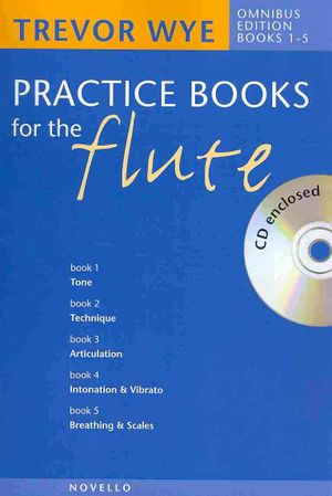 Practice Books for the Flute: Omnibus Edition Books 1-5 image number 0
