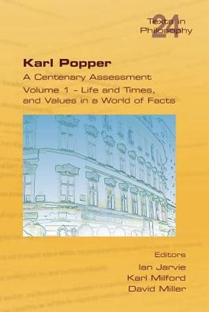 Karl Popper. A Centenary Assessment. Volume I - Life and Times, and Values in a World of Facts image number 0