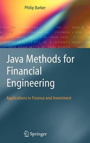 Java Methods for Financial Engineering: Applications in Finance and Investment image number 0