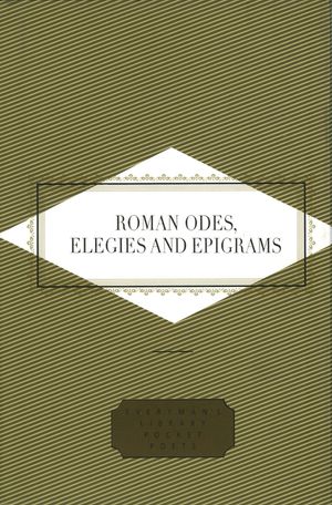 Odes, Elegies and Epigrams image number 0