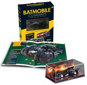 Batmobile Cutaways: The Movie Vehicles 1989-2012 Plus Collectible [With Toy] image number 0