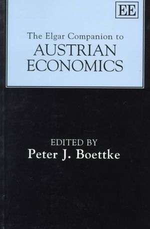 The Elgar Companion to Austrian Economics image number 0