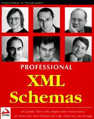 Professional XML Schemas image number 0