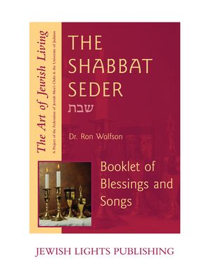 Shabbat Seder: Booklet of Blessings and Songs image number 0