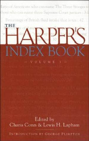 The Harper's Index Book Volume 3 image number 0