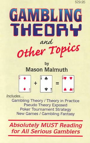 Gambling Theory and Other Topics image number 0