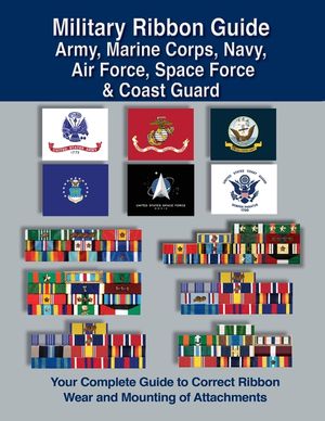 Military Ribbon Guide Army, Marine Corps, Navy, Air Force, Space Force & Coast Guard image number 0