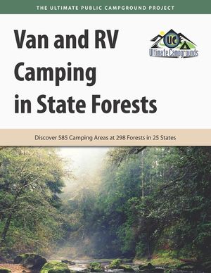 Van and RV Camping in State Forests: Discover 585 Camping Areas at 298 Forests in 25 States image number 0