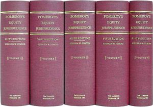 Pomeroy- A Treatise on Equity Jurisprudence. 5th ed. 5 Vols image number 0