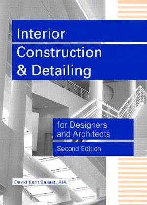 Interior Construction and Detailing for Designers and Architects image number 0