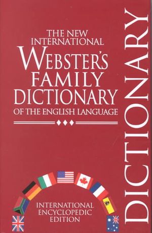 The New International Webster's Family Dictionary of the English Language image number 0
