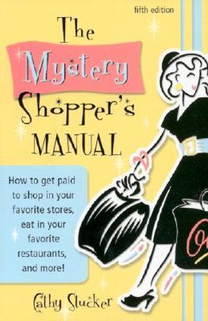 Mystery Shopper's Manual image number 0