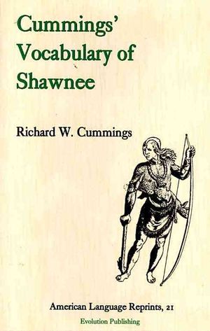 Cummings' Vocabulary of Shawnee image number 0