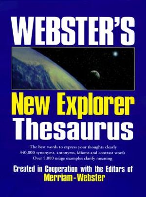 Webster's New Explorer Thesaurus image number 0