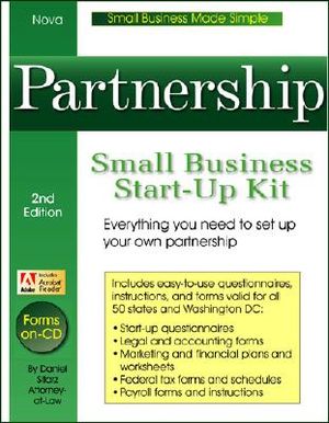 Partnership: Small Business Start-Up Kit [With CDROM] image number 0
