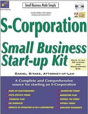S-Corporation: Small Business Start-Up Kit image number 0