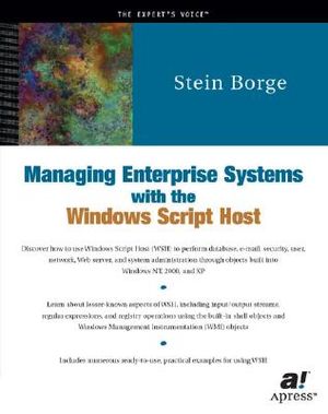 Managing Enterprise Systems with the Windows Script Host image number 0