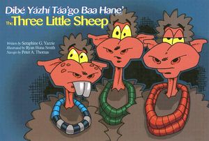 The Three Little Sheep/Dibe Yazhi Taa'go Baa Hane' image number 0