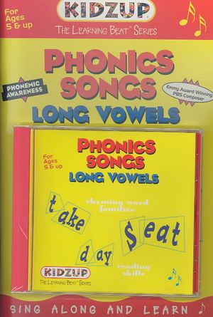 Phonics Songs-Long Vowels [With Cassette and CD] image number 0