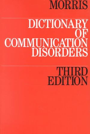 Dictionary of Communication Disorders: image number 0