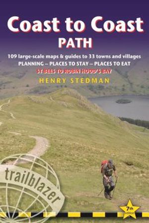 Coast to Coast Path: 109 Large-Scale Walking Maps & Guides to 33 Towns and Villages - Planning, Places to Stay, Places to Eat - St Bees to image number 0