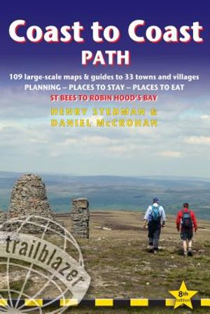 Coast to Coast Path: St Bees to Robin Hood's Bay - Includes 109 Large-Scale Walking Maps & Guides to 33 Towns and Villages - Planning, Plac image number 0