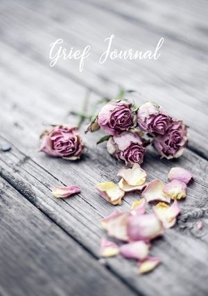 Grief Journal: My Journey Through Grief - Grief Recovery Workbook with Prompts image number 0