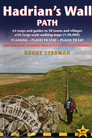 Hadrian's Wall Path: 64 Large-Scale Walking Maps & Guides to 29 Towns & Villages - Planning, Places to Stay, Places to Eat image number 0