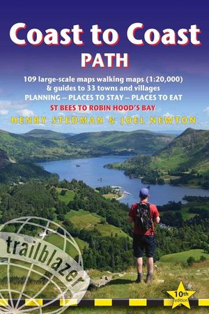 Coast to Coast Path: British Walking Guide: - St Bees to Robin Hood's Bay Includes 109 Large-Scale Walking Maps (1:20,000) & Guides to 33 T image number 0