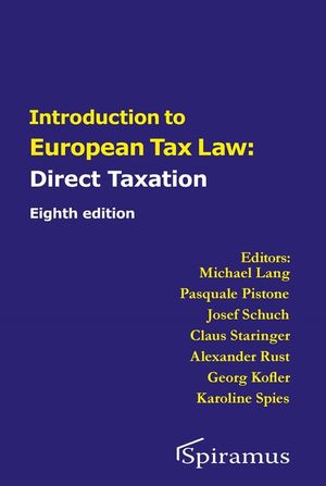Introduction to European Tax Law: Direct Taxation image number 0