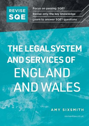 Revise SQE The Legal System and Services of England and Wales 2nd ed image number 0