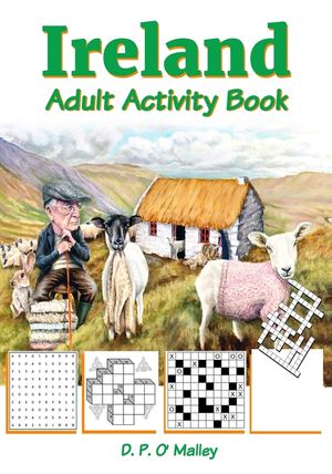 Ireland Adult Activity book: Ireland Inspired Puzzles, Word Games, Riddles and More image number 0