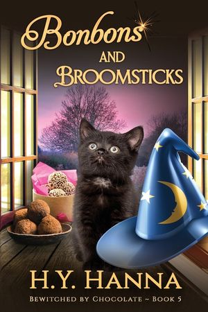 Bonbons and Broomsticks (LARGE PRINT): Bewitched By Chocolate Mysteries - Book 5 image number 0