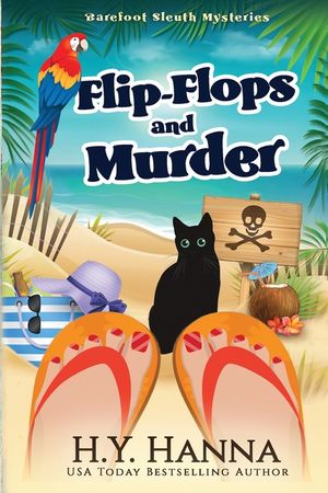 Flip-Flops and Murder (LARGE PRINT): Barefoot Sleuth Mysteries - Book 1 image number 0