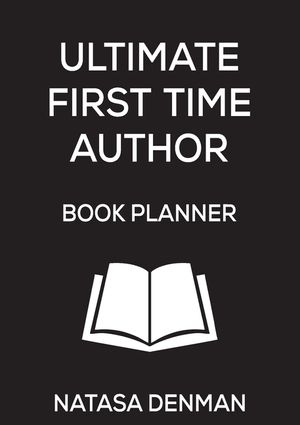 Ultimate First Time Author Book Planner: Stylish Black image number 0