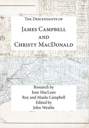 The Descendants of James Campbell and Christy MacDonald image number 0