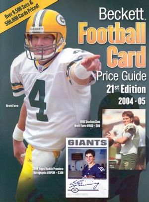 Beckett Football Card Price Guide image number 0