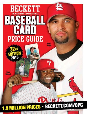 Beckett Baseball Card Price Guide image number 0