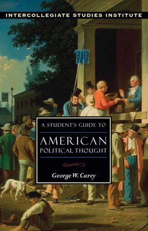 Students Guide to American Political Thought image number 0