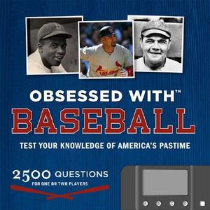 Obsessed with Baseball: Test Your Knowledge of the America's Pastime [With Computerized Quiz Module] image number 0