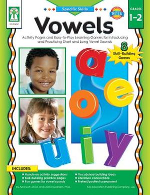 Vowels, Grades 1 - 2: Activity Pages and Easy-To-Play Learning Games for Introducing and Practicing Short and Long Vowel Sounds image number 0
