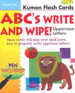 Kumon ABCs Write & Wipe! Uppercase Letters [With Pen] image number 0