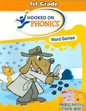 Hooked on Phonics Word Games : 1st Grade image number 0